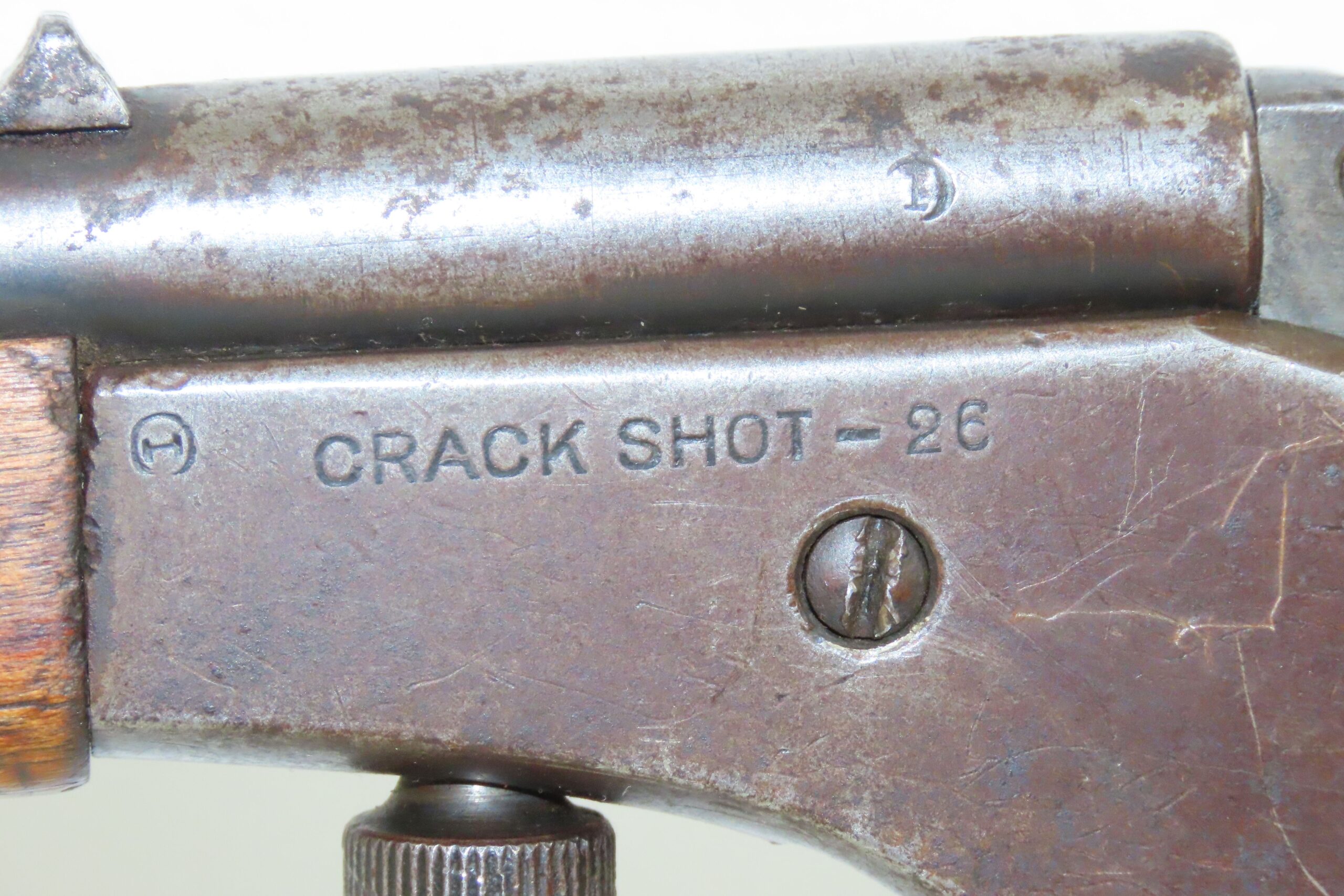 J. STEVENS ARMS Co. Model 26 “CRACK SHOT” .22 LR RF Rolling Block Rifle ...